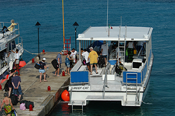 Scuba Club Cozumel Reef Cat Dive Boat