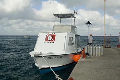 Scuba II Dive Boat in Cozumel